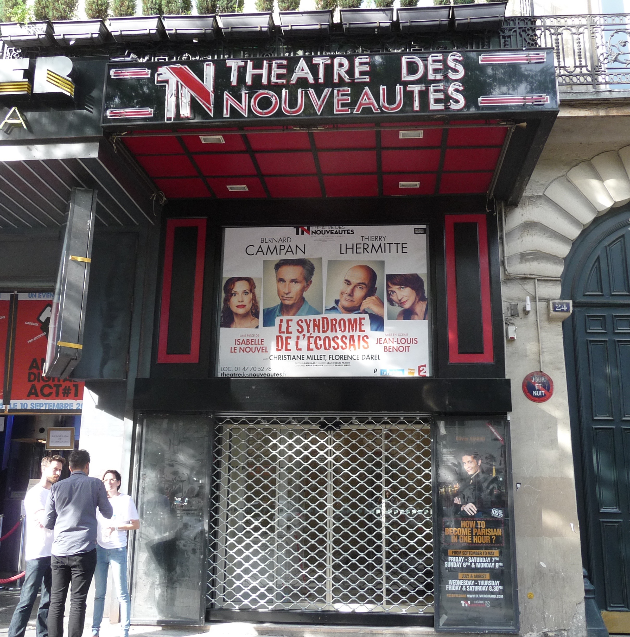 Restauration – Théâtre des Nouveautés – Paris France